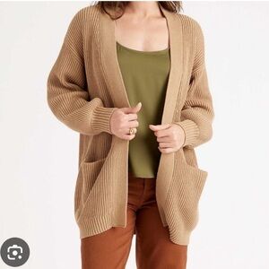 Quince 100% Organic Cotton Ribbed Sweater